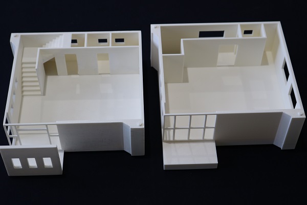建築模型 1 50 中山木型3d造形事務所を3dプリンターで作成 中山木型製作所